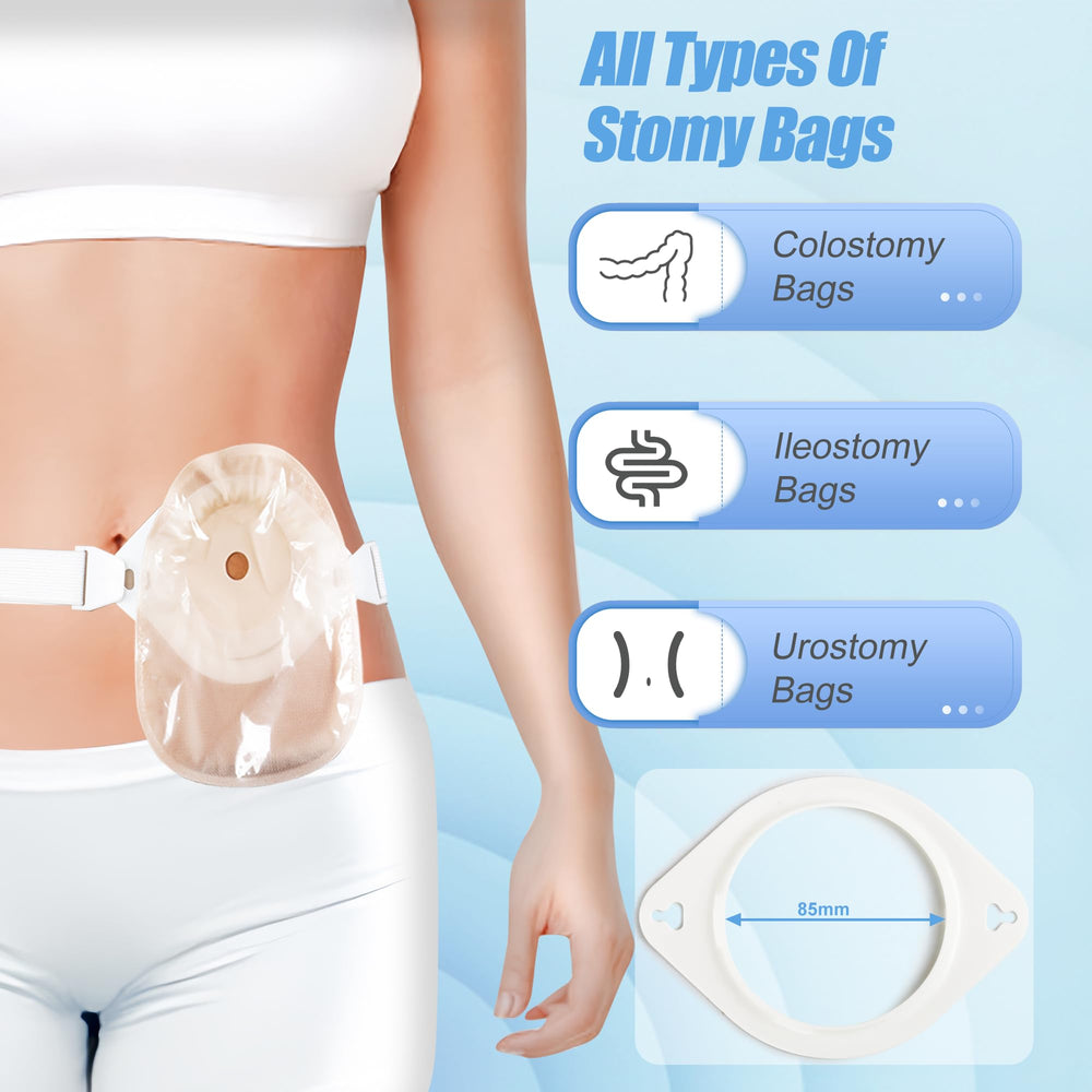NIdreamCE ostomy belt provides gentle postoperative protection and stability