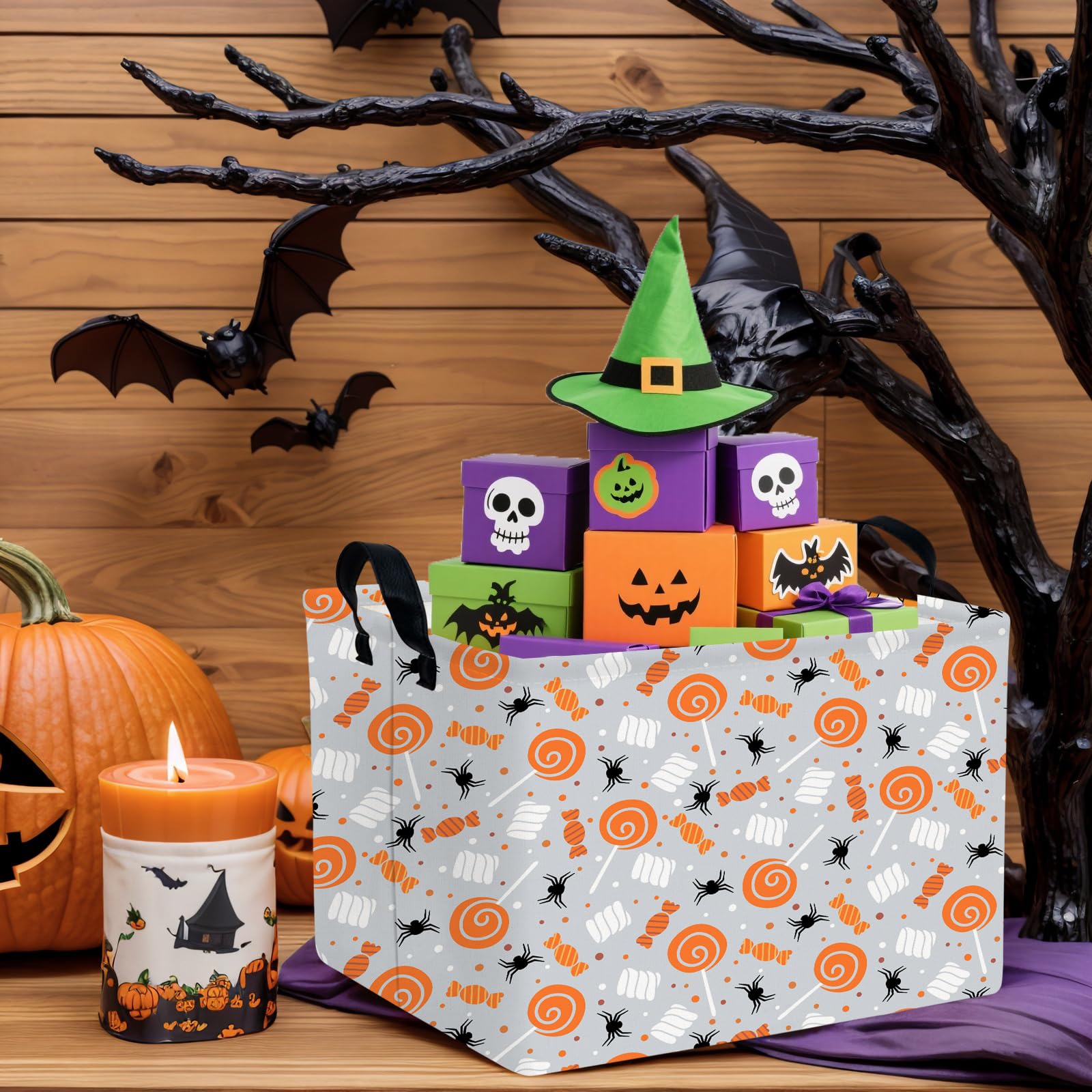 NIETEIN basket folds flat to 5 inches for easy storage.