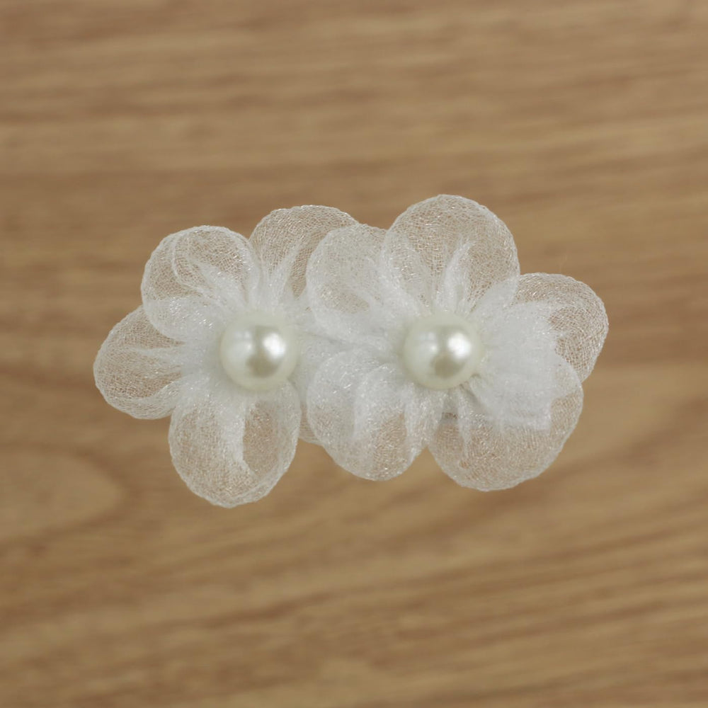 Nihao Baby baptism-friendly clip securing delicate toddler hair during ceremonies