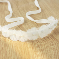 Nihao Baby handmade soft headband with cotton nylon band for comfort