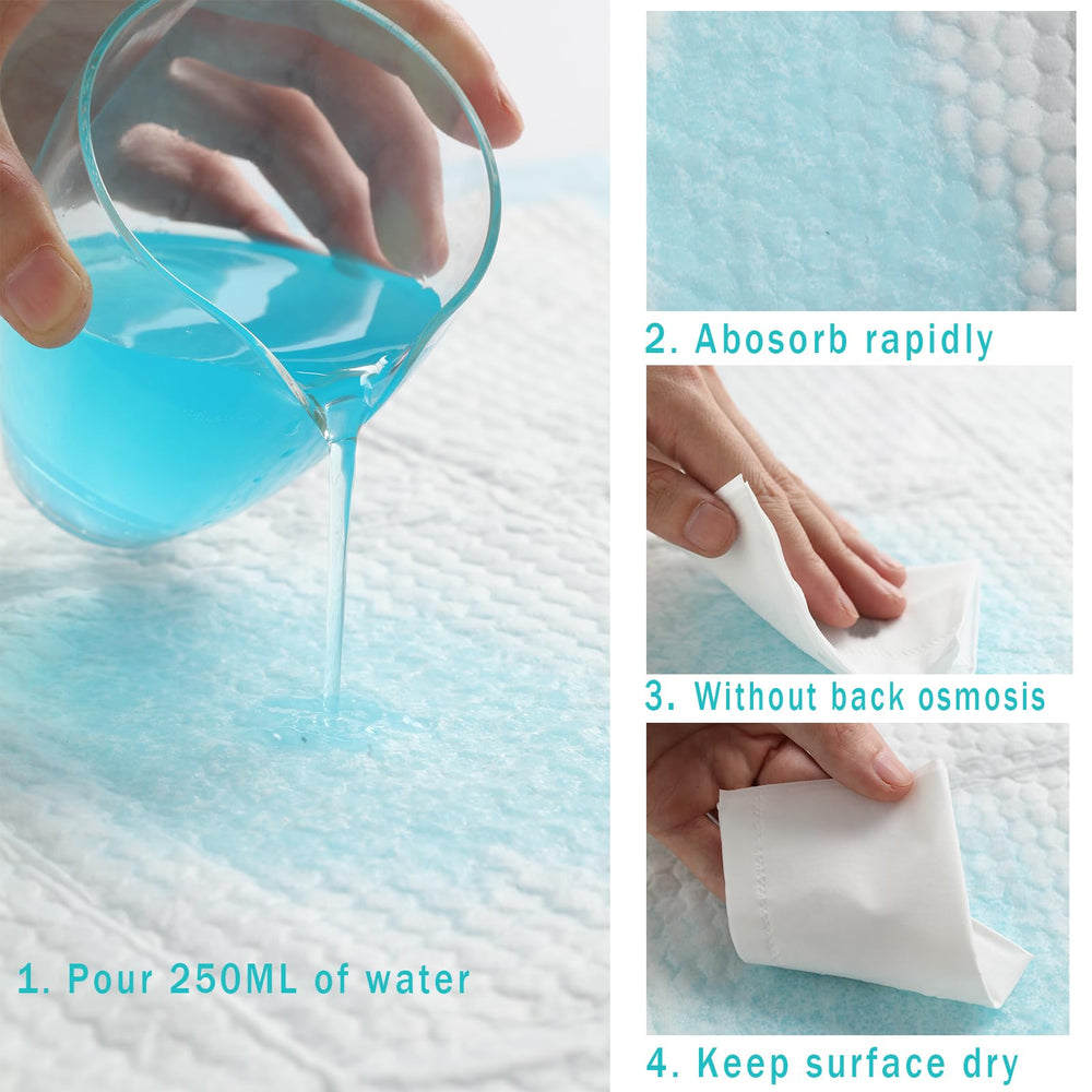 Nihao Honey skin-friendly top layer provides a soft, comfortable changing surface.