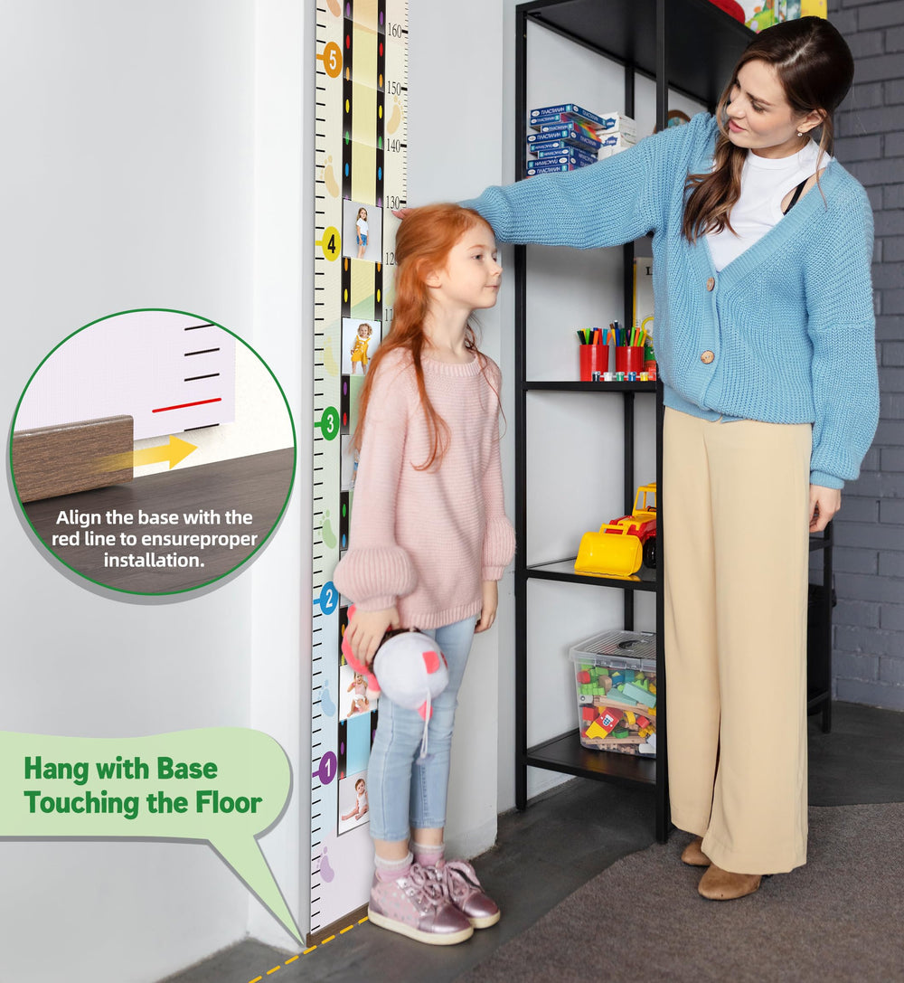 NiHome birthday keepsake growth chart preserves childhood memories