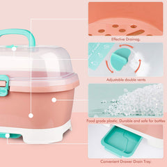 NiHome easy-carry handle enhances portability for home, travel, or outdoor use.