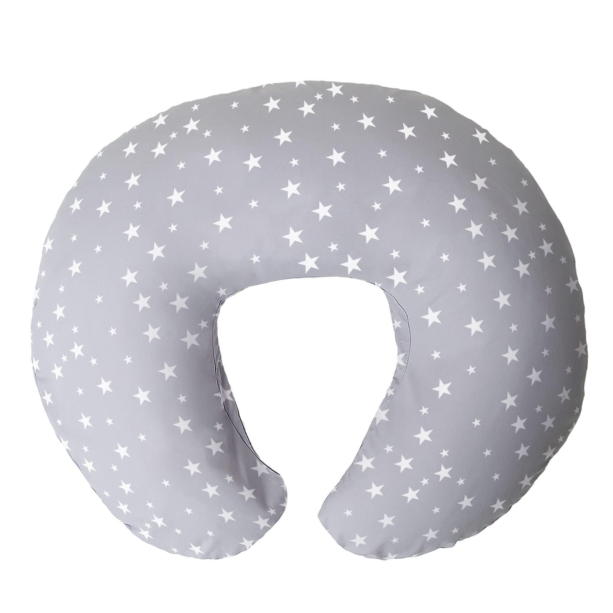 Niimo nursing pillow cover front view shows ergonomic support for comfortable feeding.