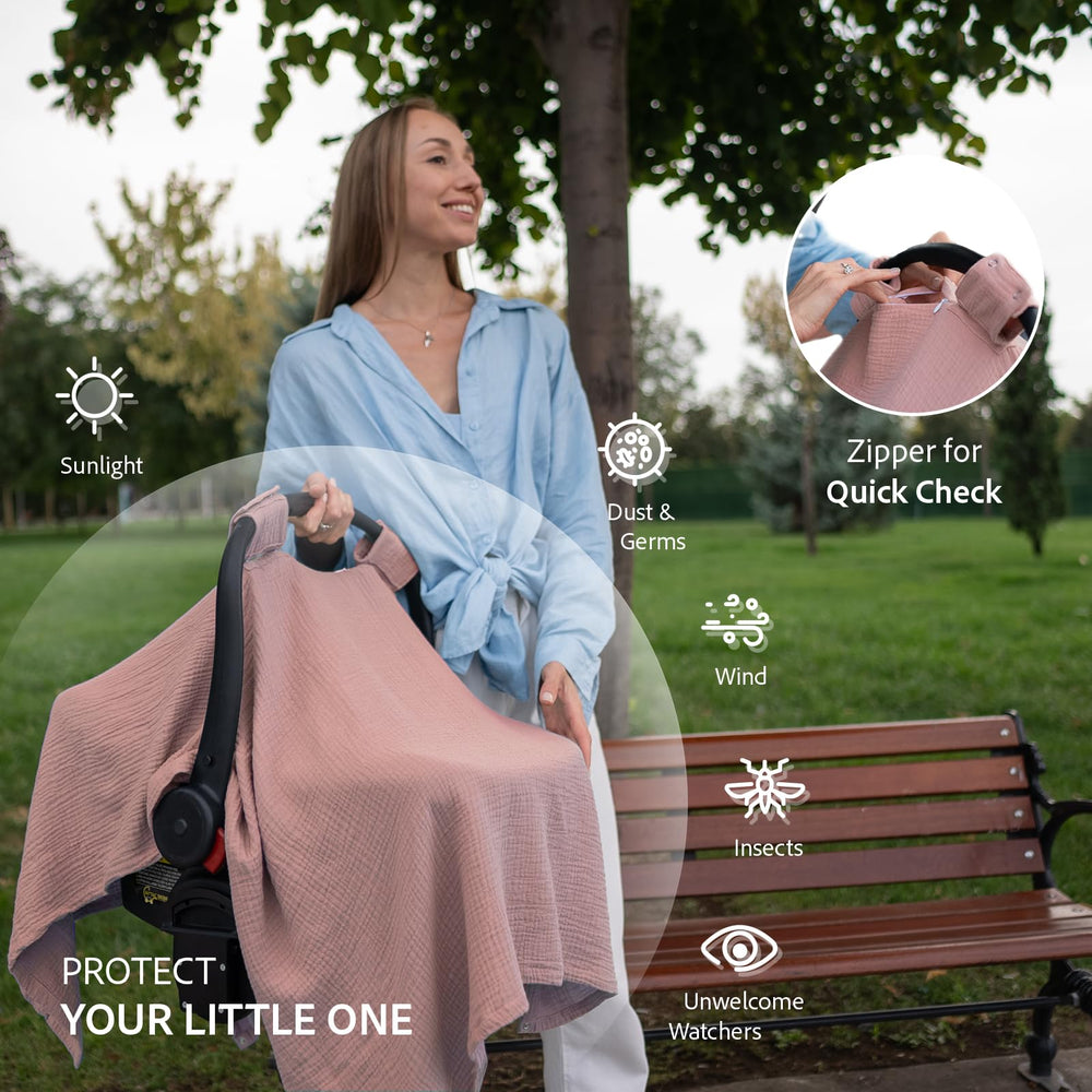 Large 37x47 inch coverage supports versatile on-the-go use.