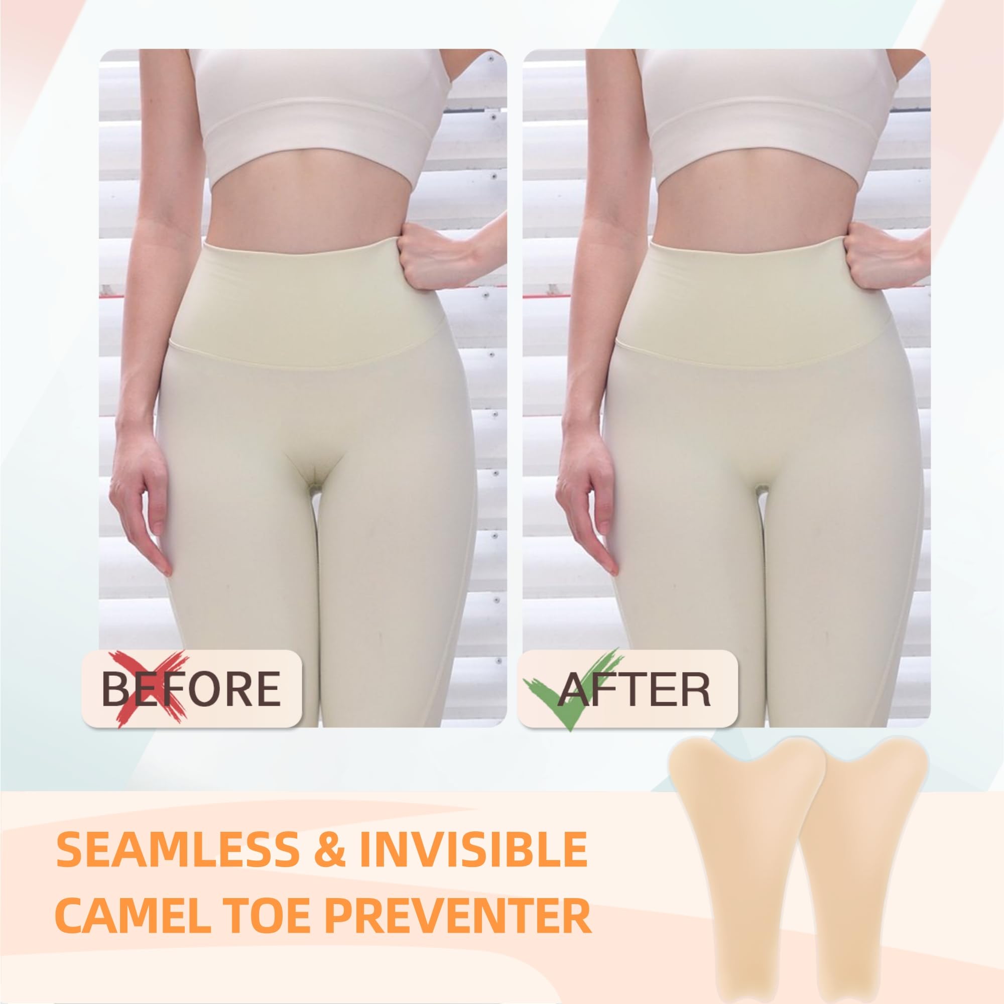 Nimiah Camel Toe Concealer close-up shows flexible silicone.