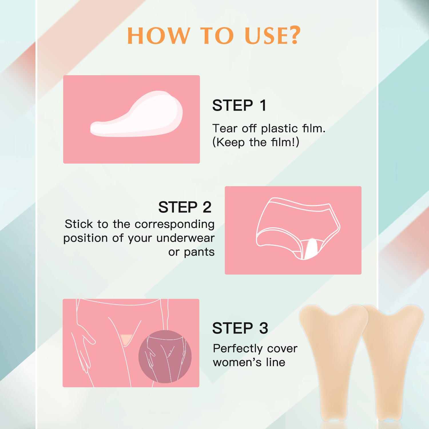 Nimiah Camel Toe Concealer eco-friendly, reusable design.