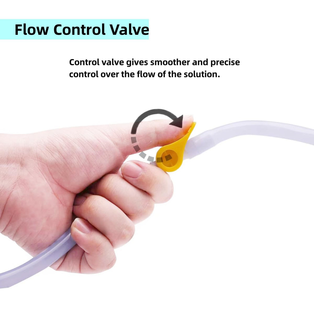 NINXIMI enema hose demonstrates universal compatibility with various kits