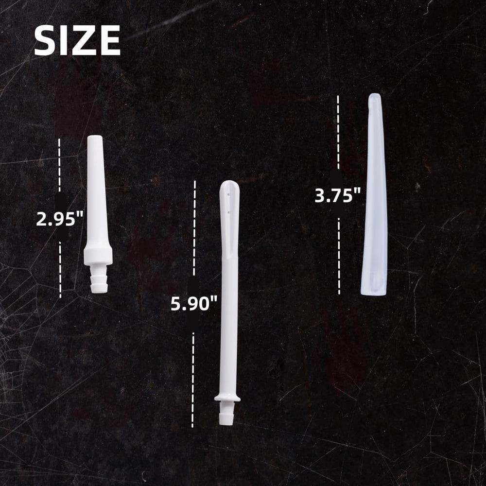 NINXIMI replaceable enema tips for versatile setups