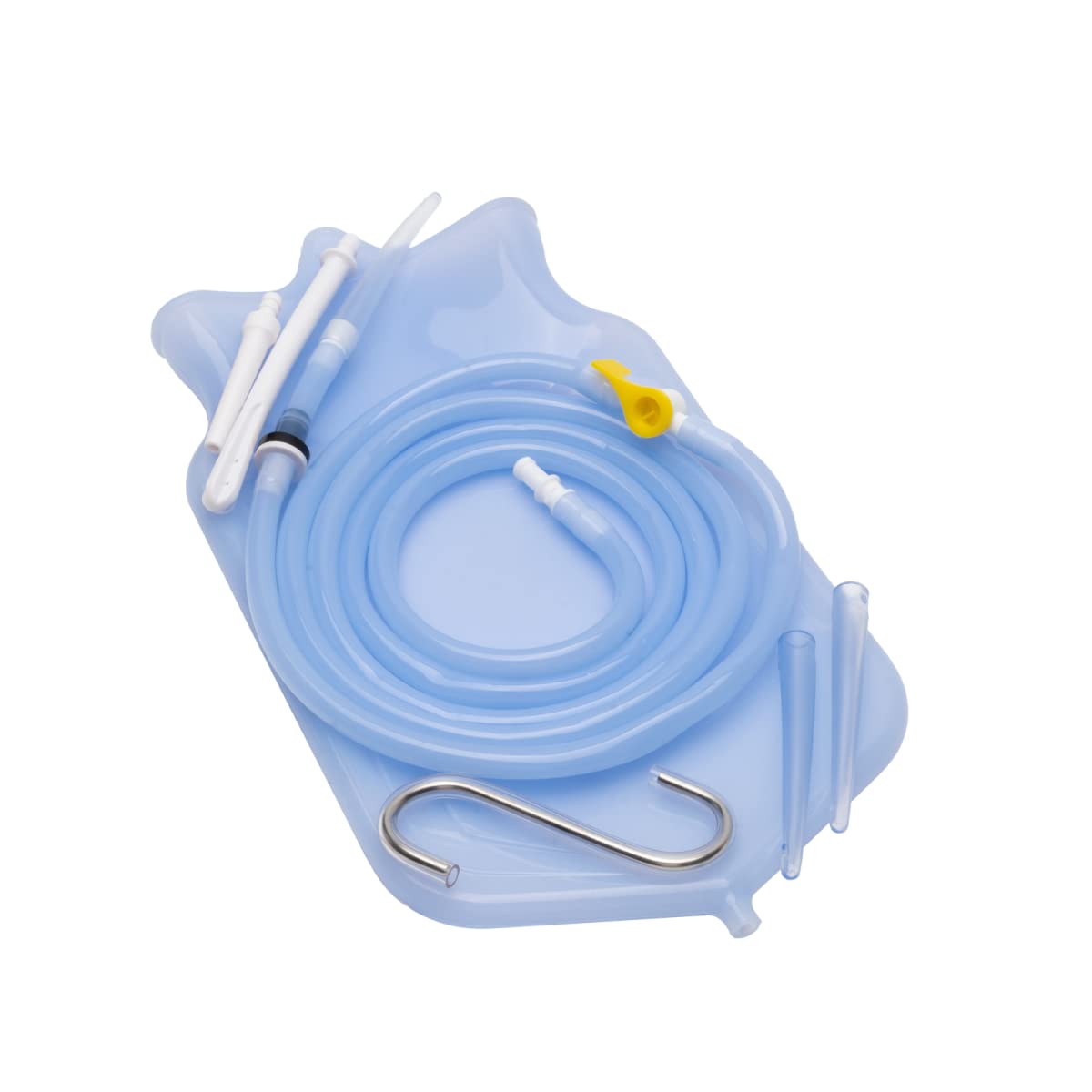 NINXIMI reusable silicone enema bag 2L for easy cleansing routines