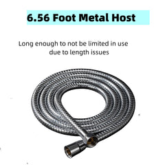 NINXIMI Shower Enema hose 6.56 ft provides flexible reach during use.