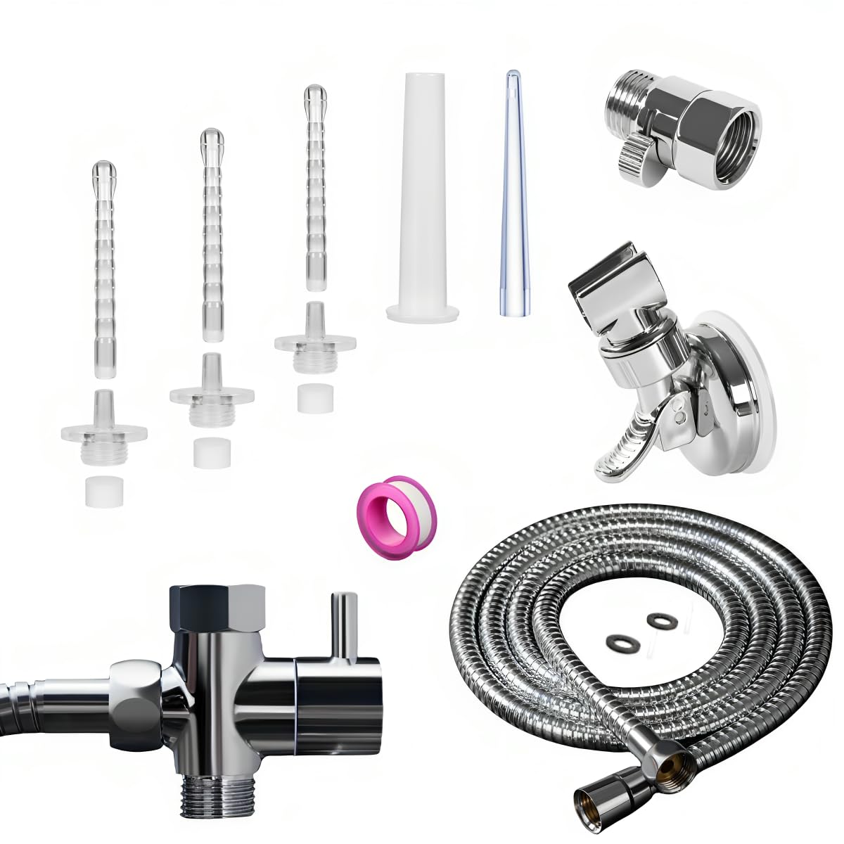 NINXIMI Shower Enema soft nozzle for gentle cleansing and even water flow.