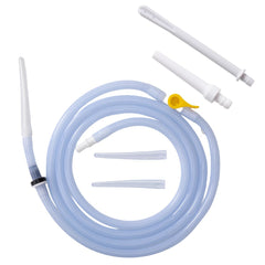 NINXIMI silicone enema hose measures 6.56 feet for flexible reach