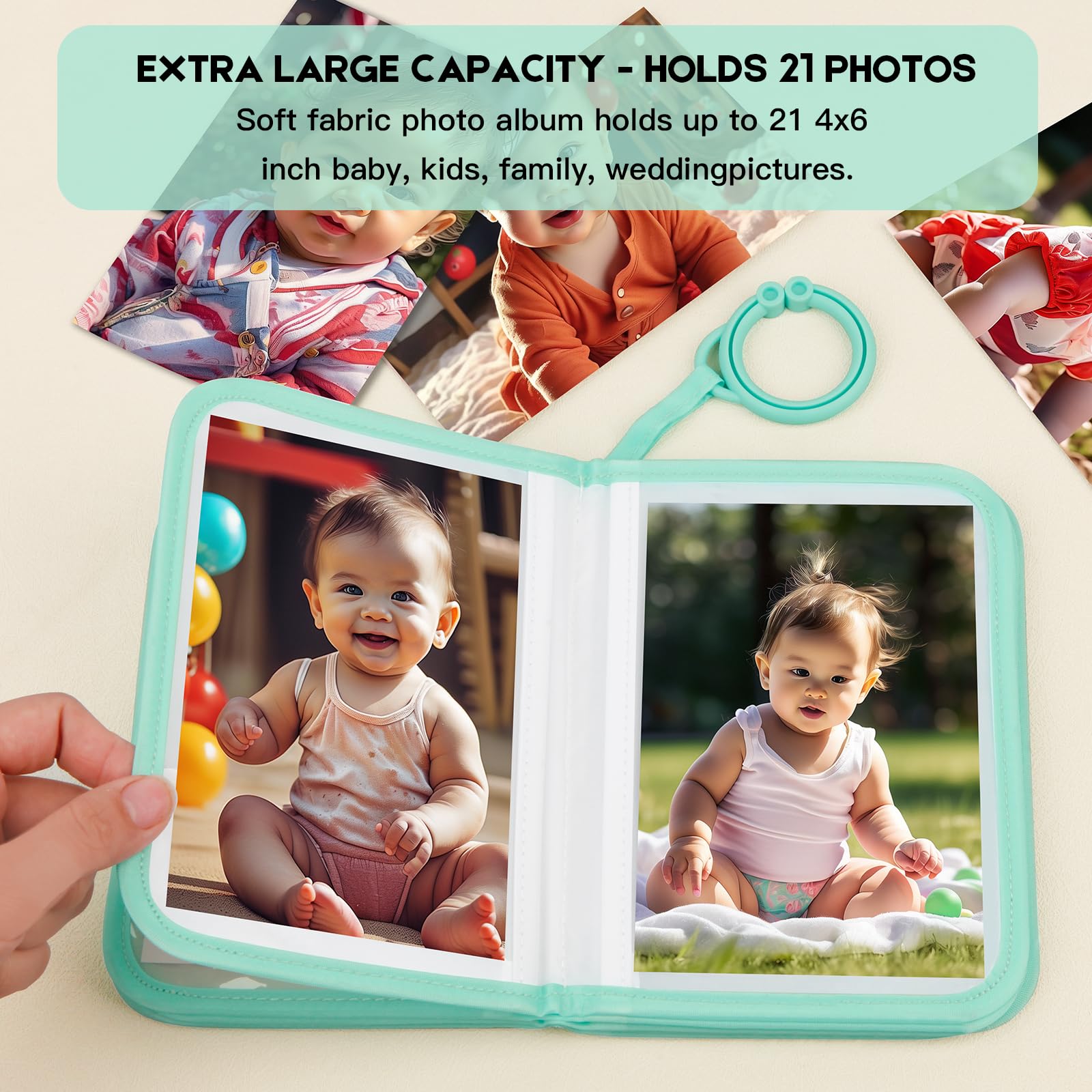 Niselity four-by-six capacity keeps photos secure