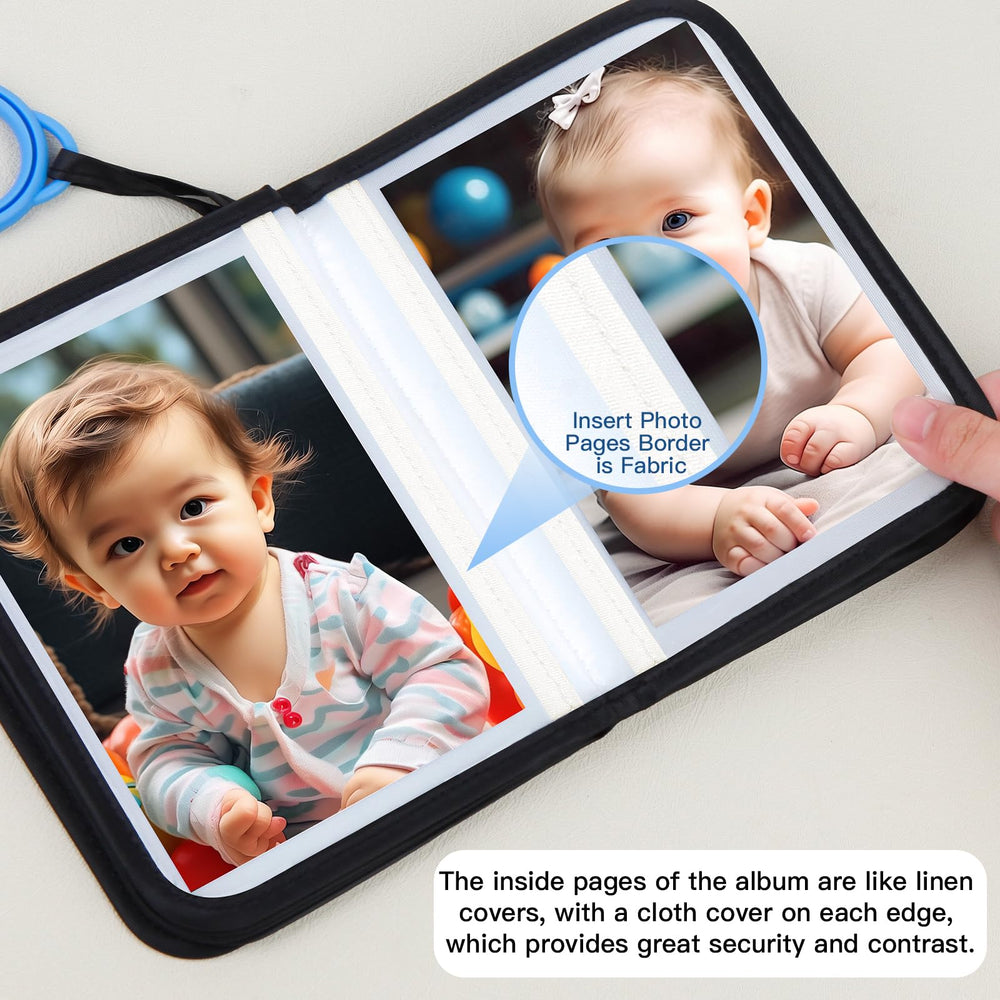 Niselity name-tag stickers help label photos and promote recognition.