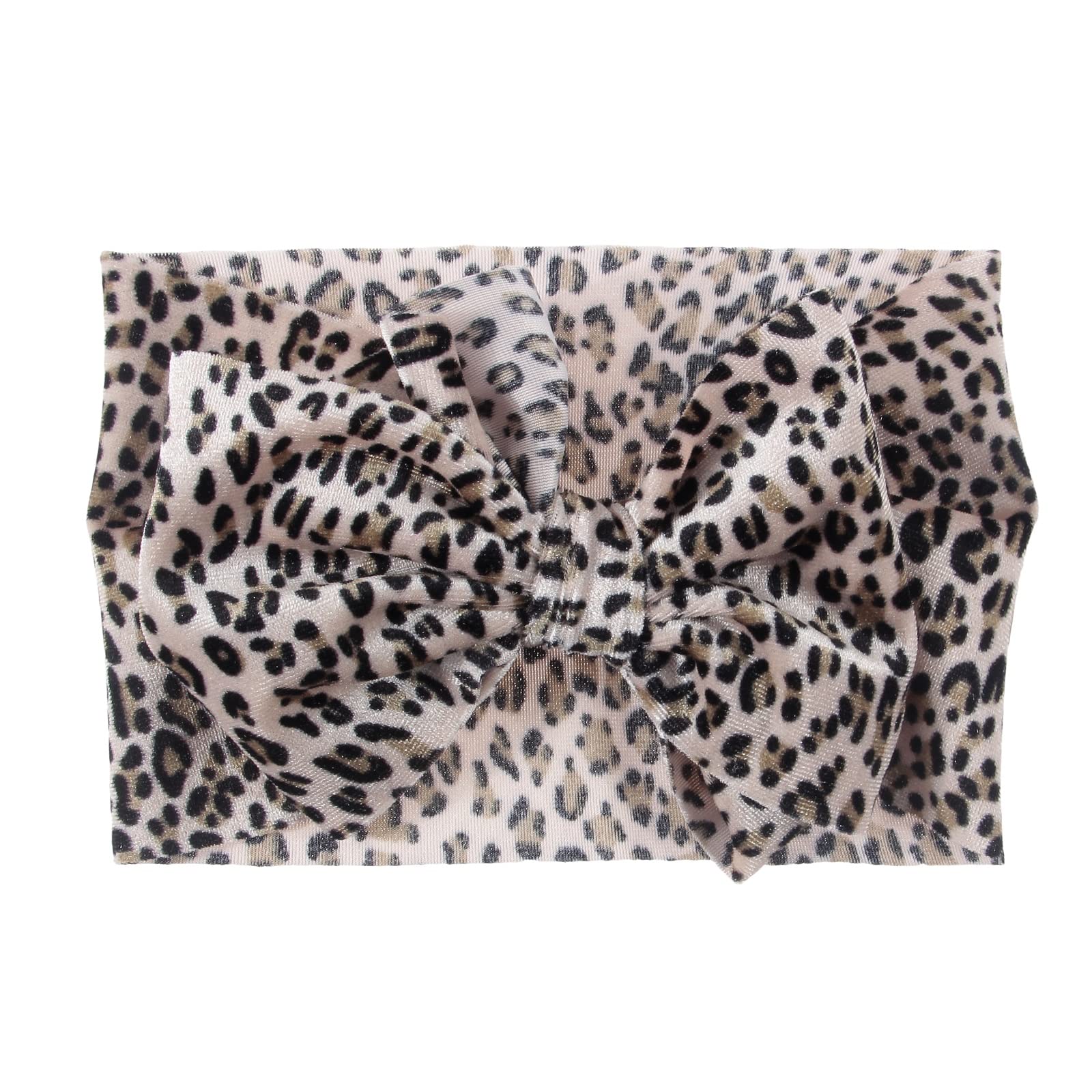 Nishine baby headband stretches to grow with the child from newborn to toddler.