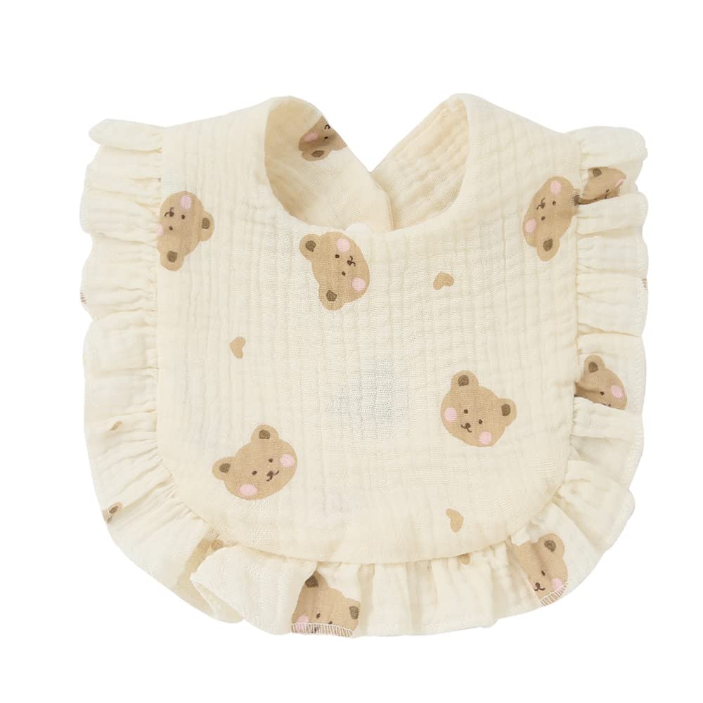 Nishine bib ideal for travel; easy to wash and quick to dry.