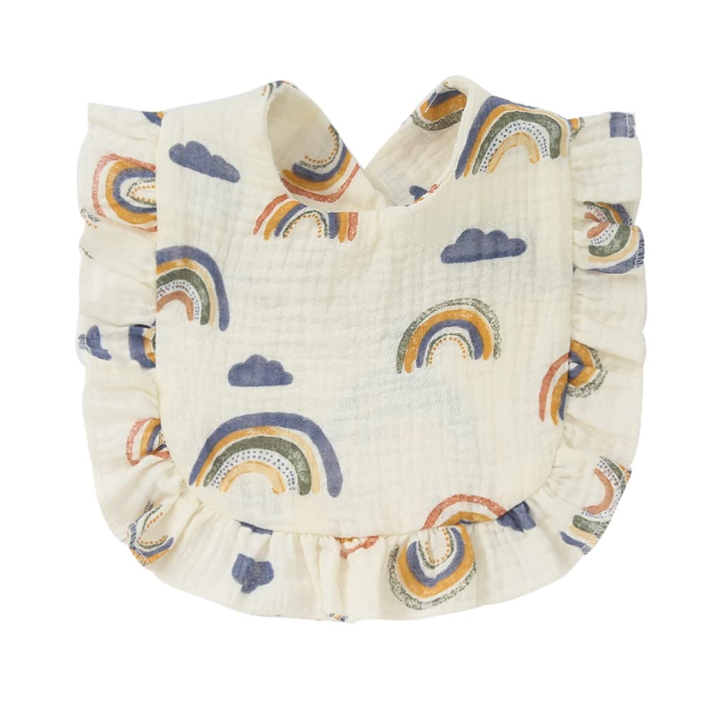 Nishine drool bibs drying quickly after feeding, easy to clean