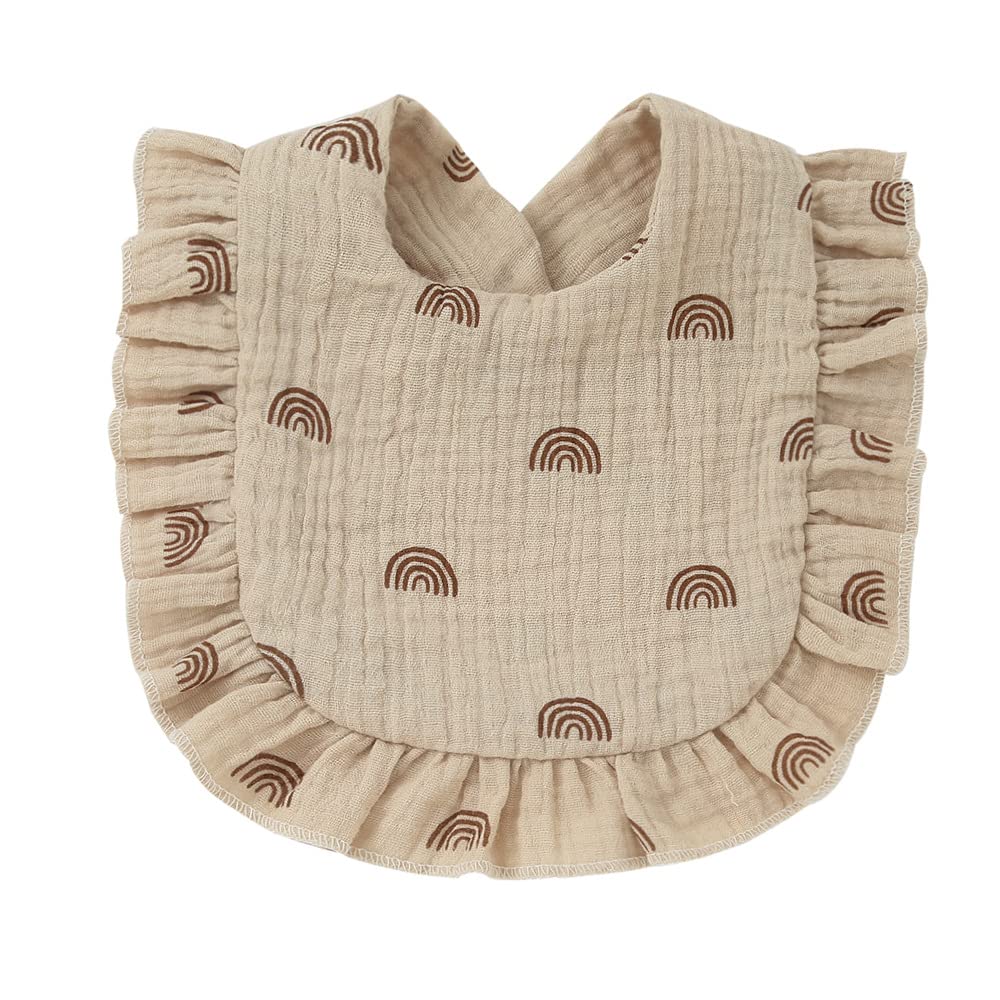 Nishine rainbow bib set ready for outdoor outfits and everyday use