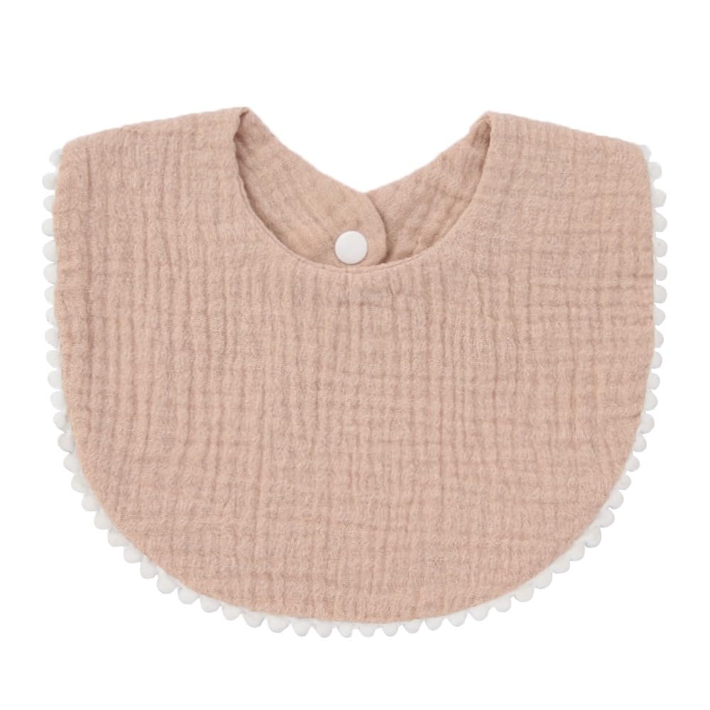 Nishine washable baby bibs offer easy care and lasting color
