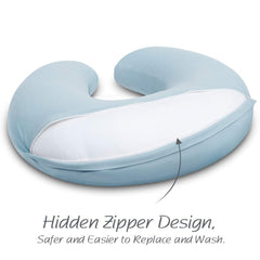 NiSleep pillow uses a concealed zipper for quick disassembly and cleanup.
