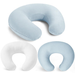 NiSleep nursing pillow with ultra-soft fabric for gentle skin contact.