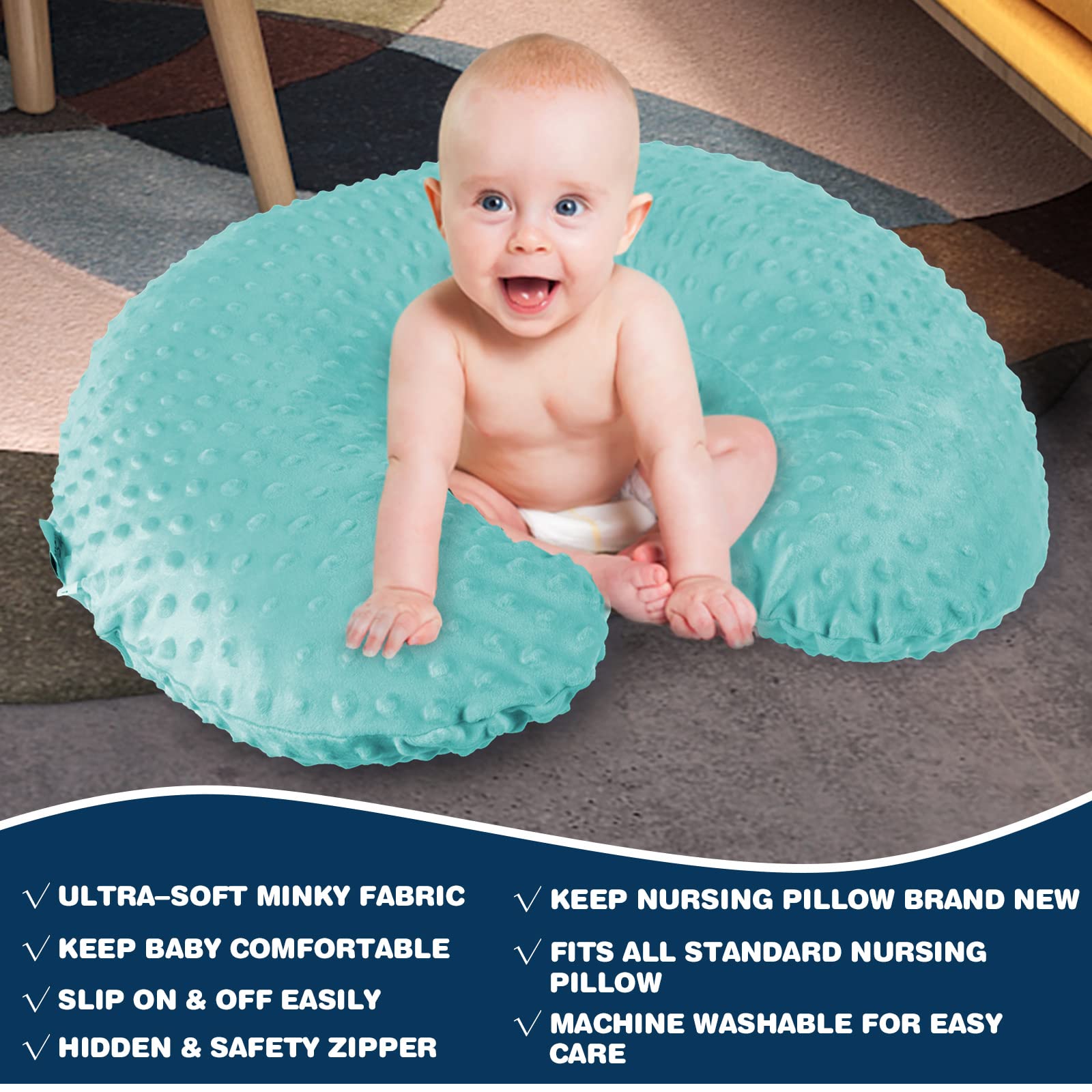 NiSleep portable design fits bed, crib, car seat, stroller.