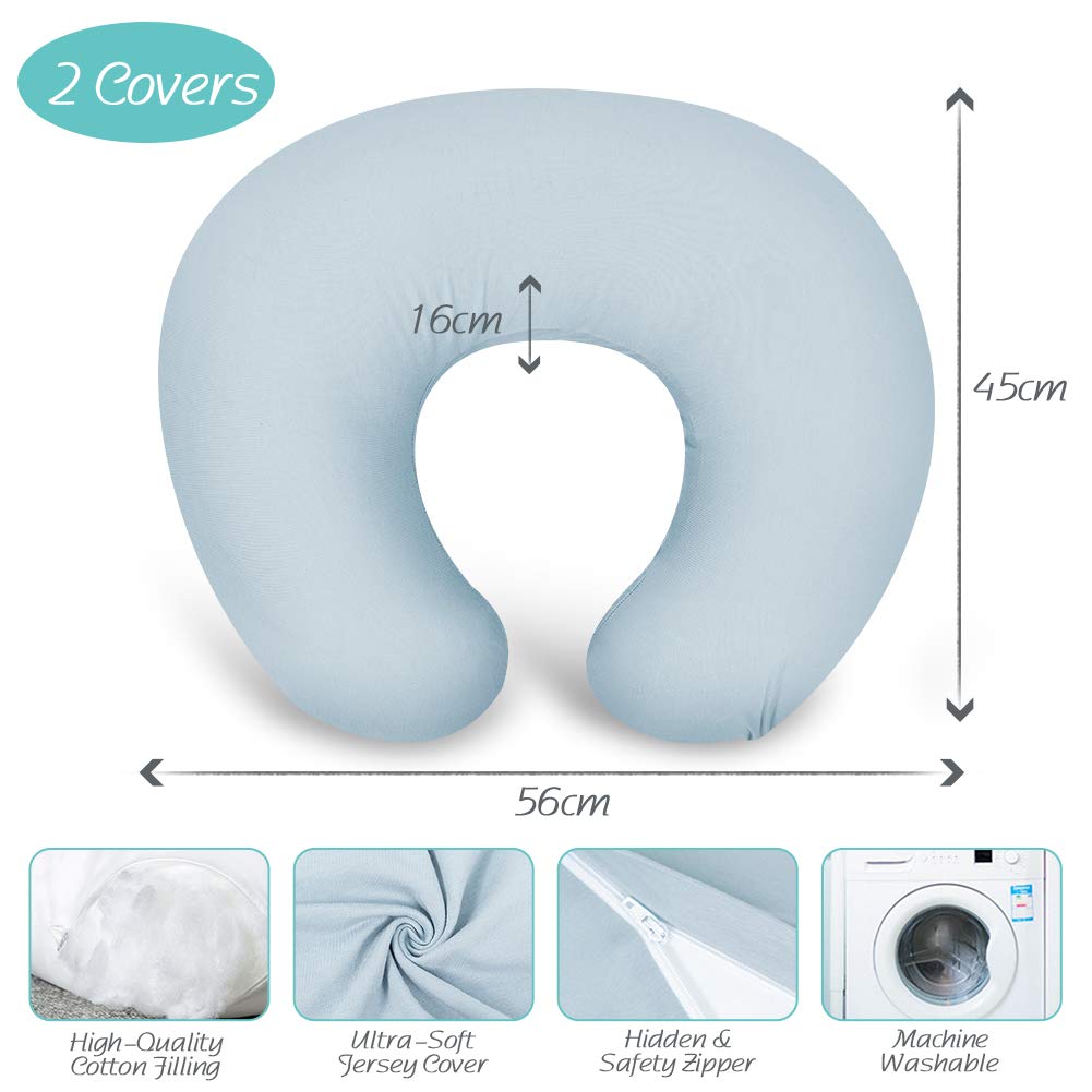 NiSleep two-removable-covers feature for easy cleaning between feeds.
