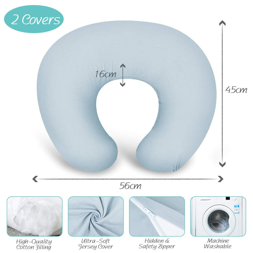 NiSleep two-removable-covers feature for easy cleaning between feeds.
