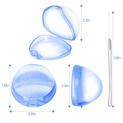 NISXABEBE seven-buckle seal keeps pacifier clean and secure