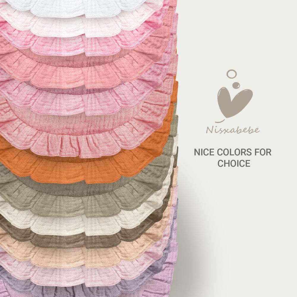 NISXABEBE gift-ready bib pack for baby showers or birthdays.