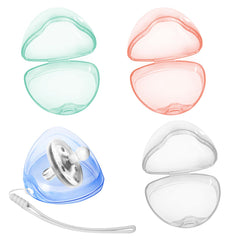 NISXABEBE pacifier case four-pack keeps soothers clean and dry on the go.