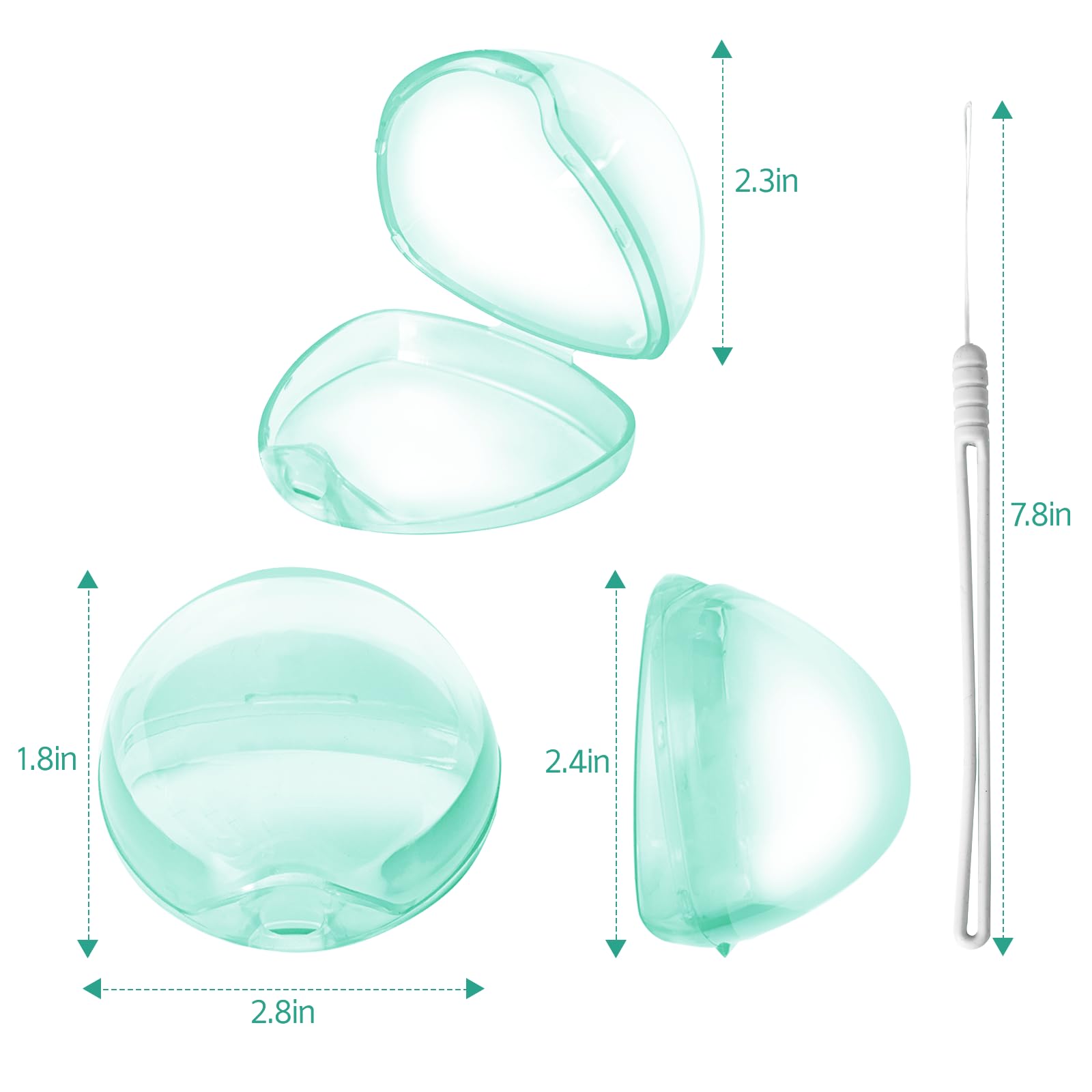 NISXABEBE compact pacifier case fits neatly inside a diaper bag.