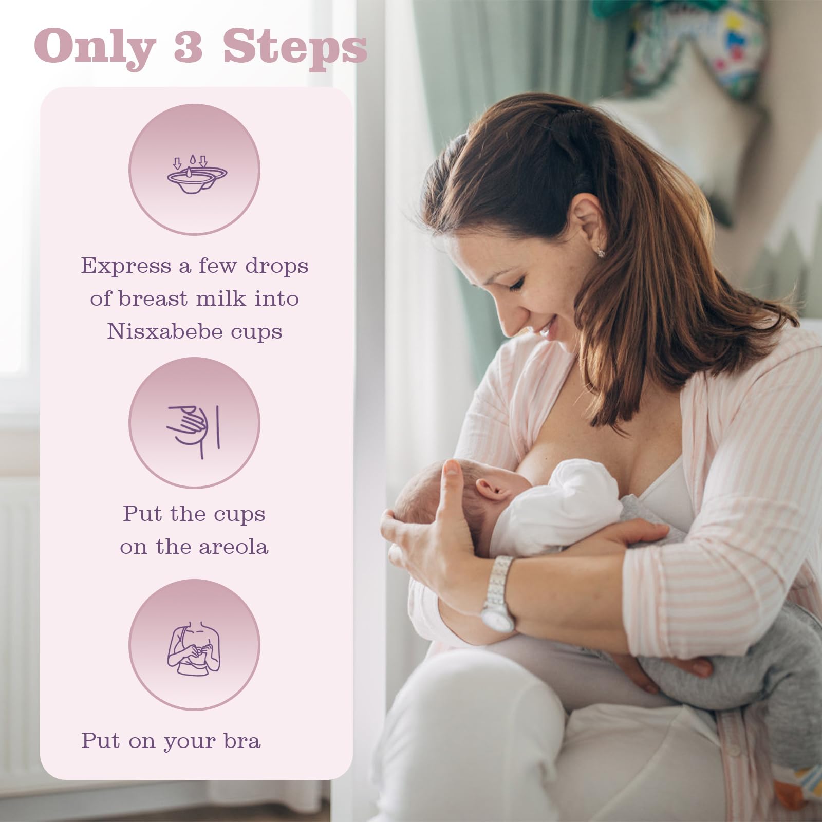 NISXABEBE gift ready box for new moms.