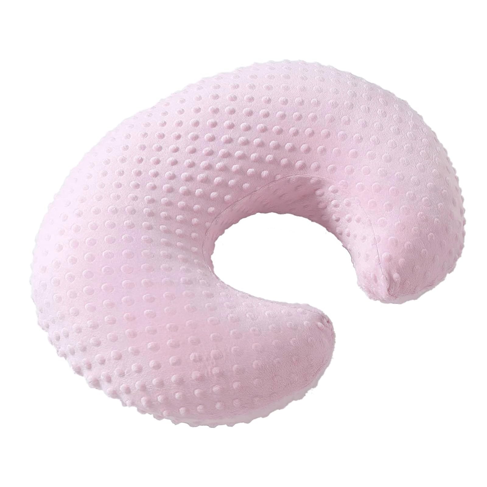 NIVAVA BABY nursing pillow showing baby in feeding position for comfortable latch