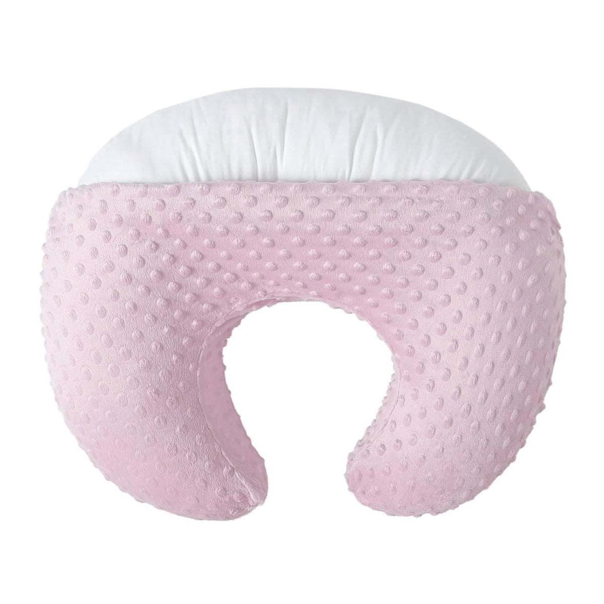 NIVAVA BABY nursing pillow with removable cover offers gentle feeding support