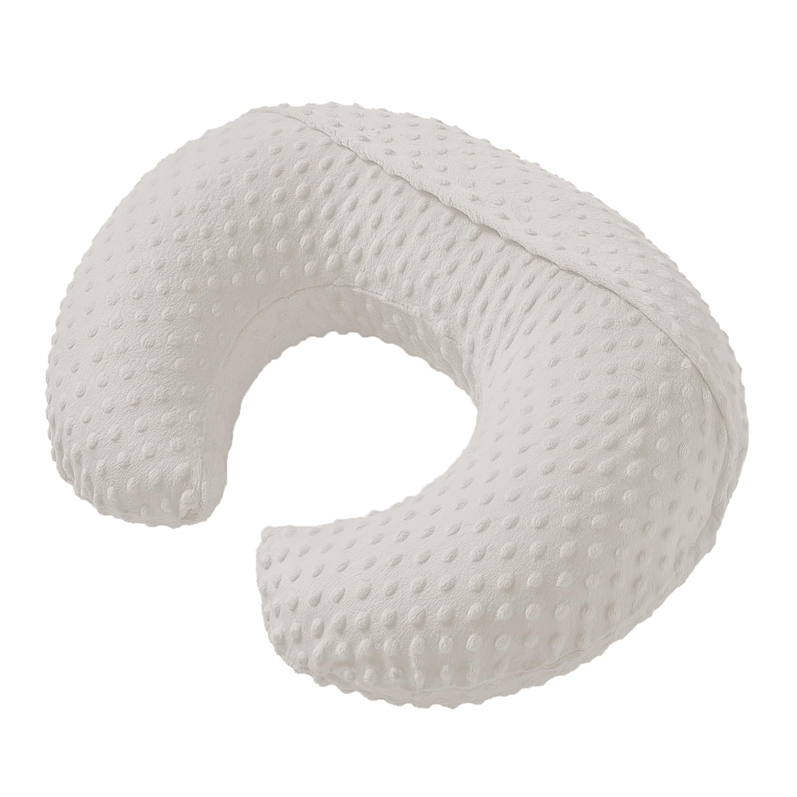 NIVAVA BABY nursing pillow on mom's back for reduced strain.