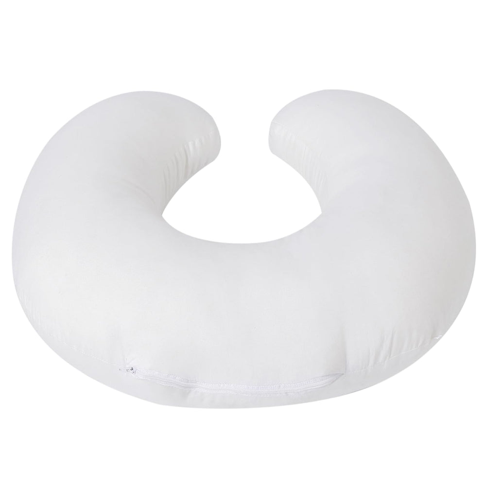 NIVAVA BABY nursing pillow with removable cover keeps pillow clean and ready.