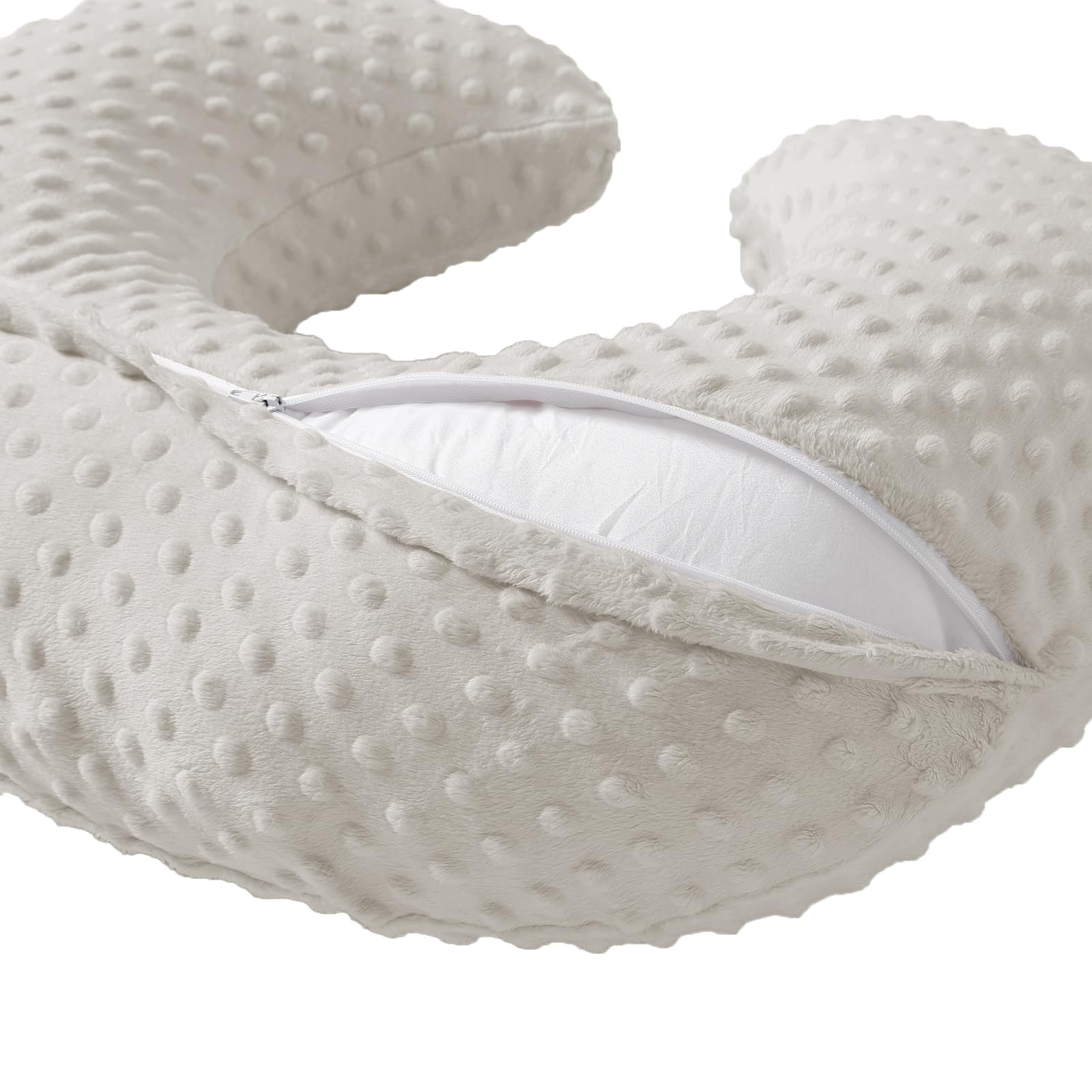 NIVAVA BABY nursing pillow removable sand cover for easy cleaning.