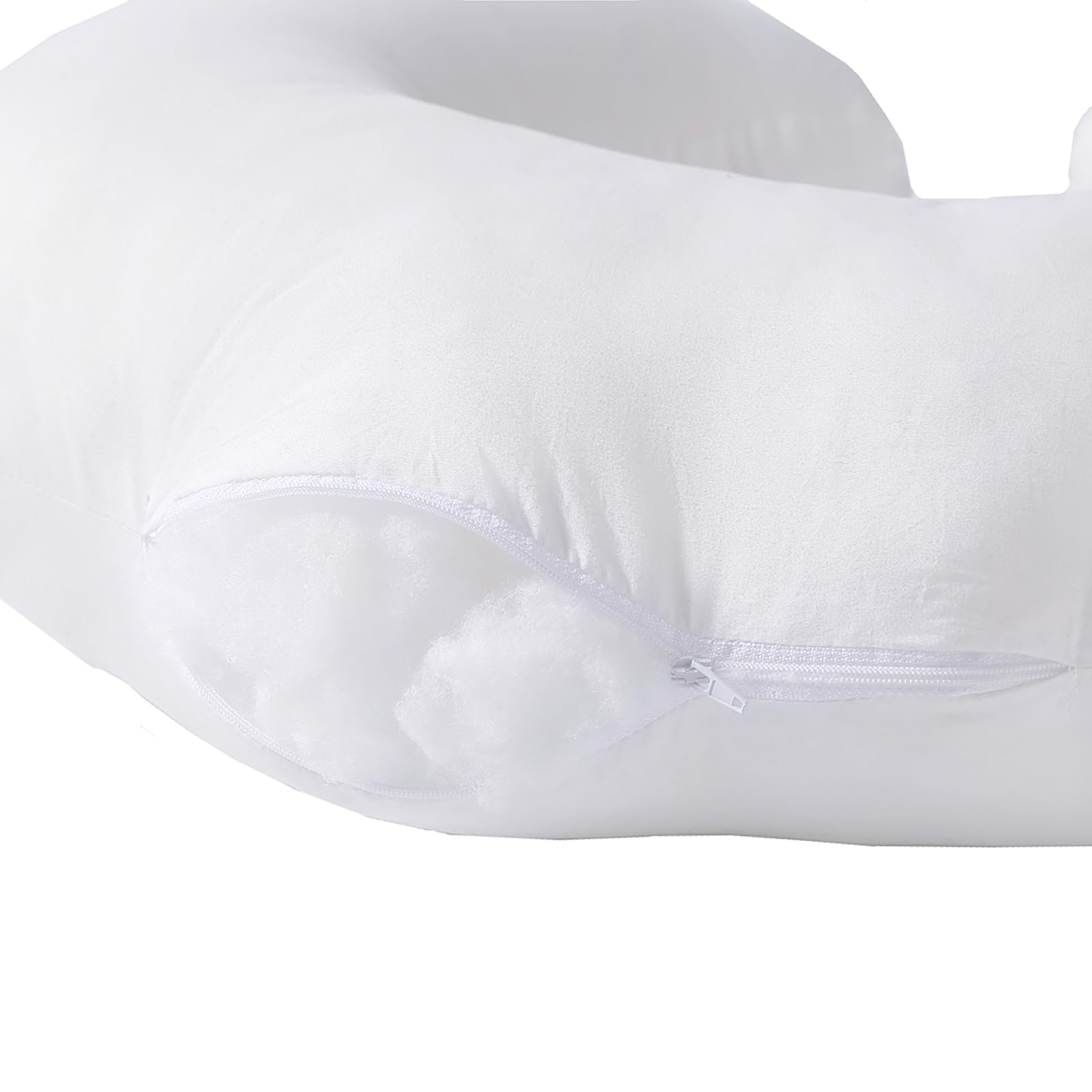 NIVAVA BABY nursing pillow soft-fill texture supports baby gently.