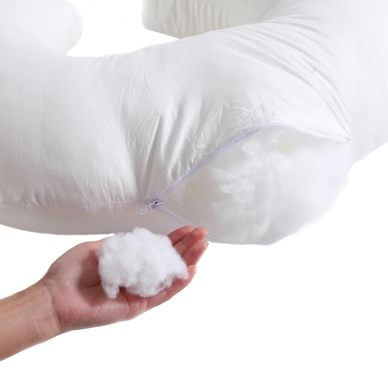 NIVAVA BABY pillow arrives vacuum-packed, expands for full support.