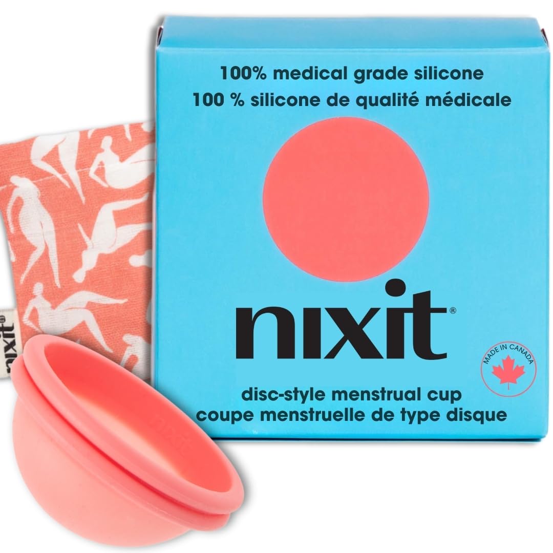 Nixit menstrual disc insert ease for quick, mess-free placement.