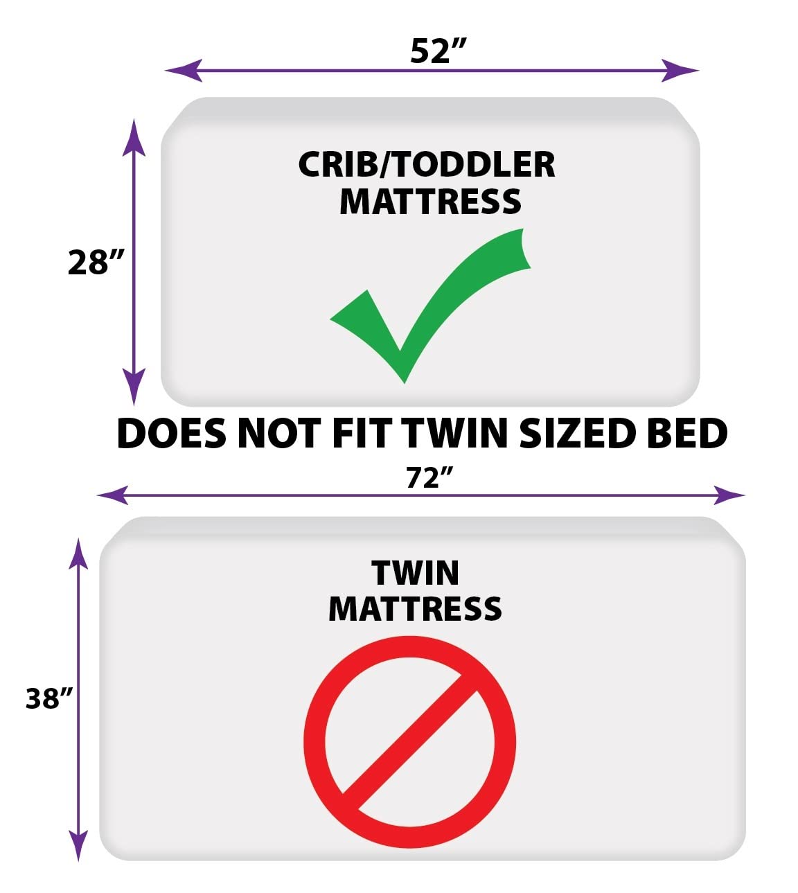 NoJo DreamWorks Trolls Glam Together toddler bed set fits standard crib or toddler bed.