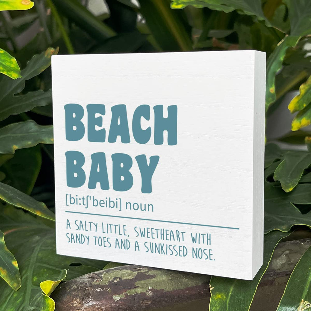 NKBINLILI Gift-ready nursery sign makes a thoughtful decor present.