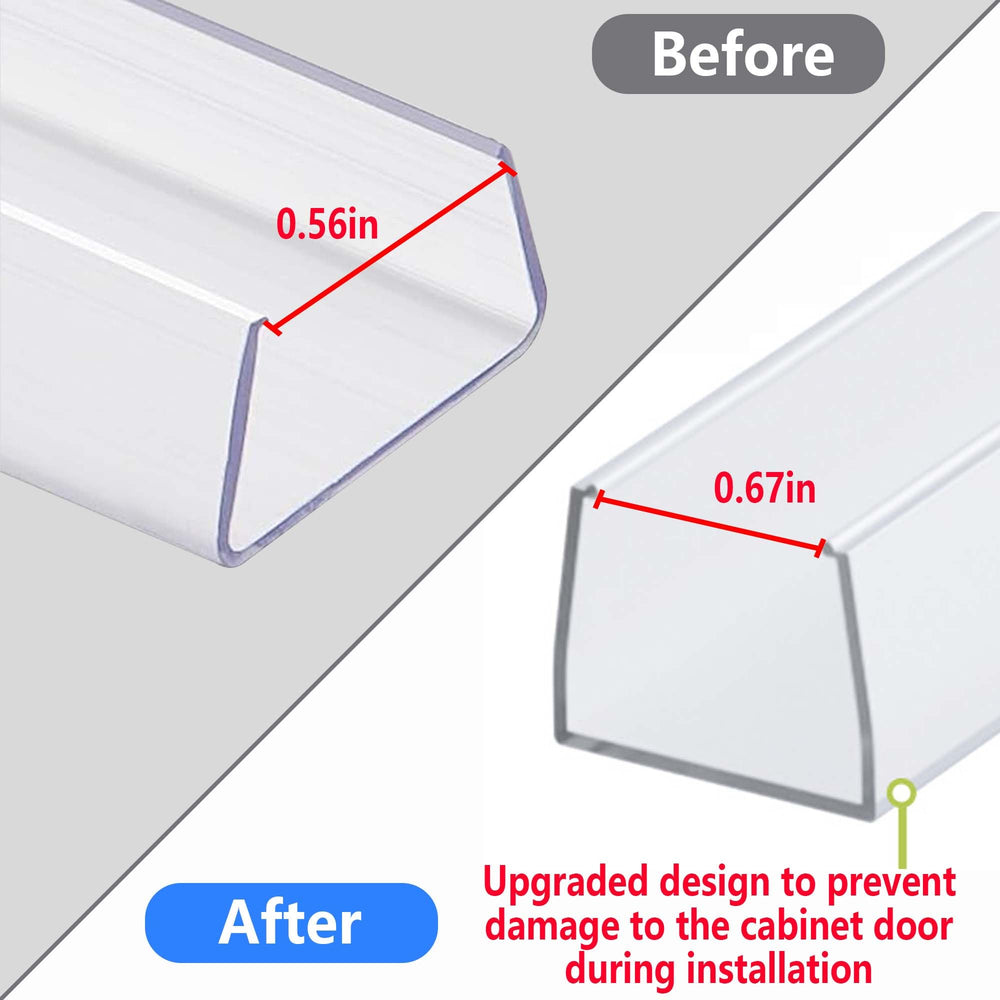 Nkiy Quen shelf edge protector safeguards shelf edges from daily wear