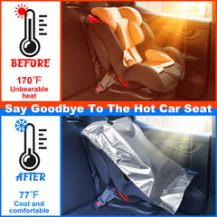 NNG shade size 29.5x39.4 inches fits most baby seats
