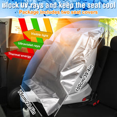 NNG UV protection with silver coating keeps infant seat cooler