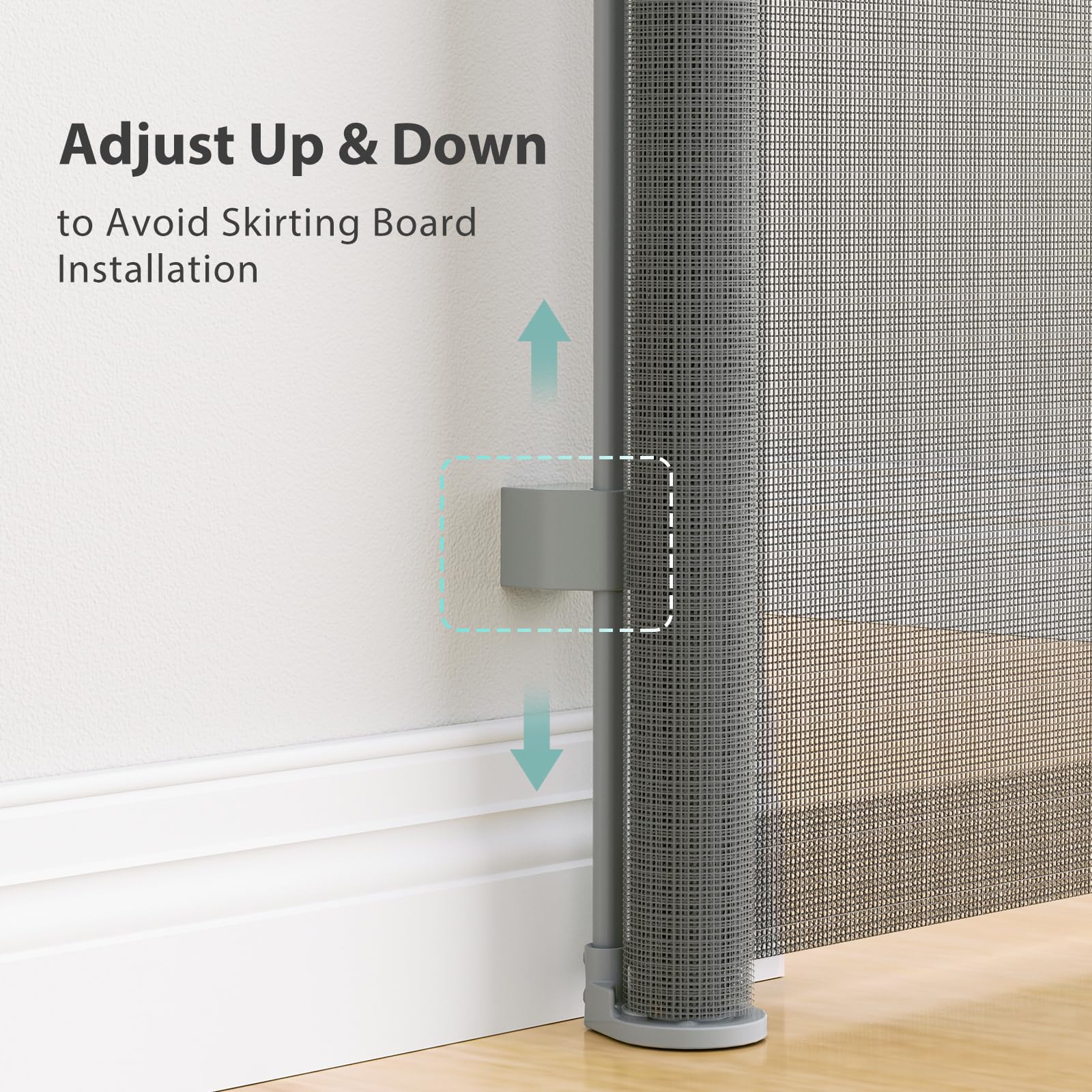 Drill installation on drywall or concrete for extra security