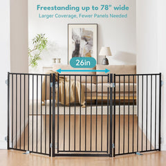 No Pawlems foldable panels with 360-degree hinges for flexible layouts.