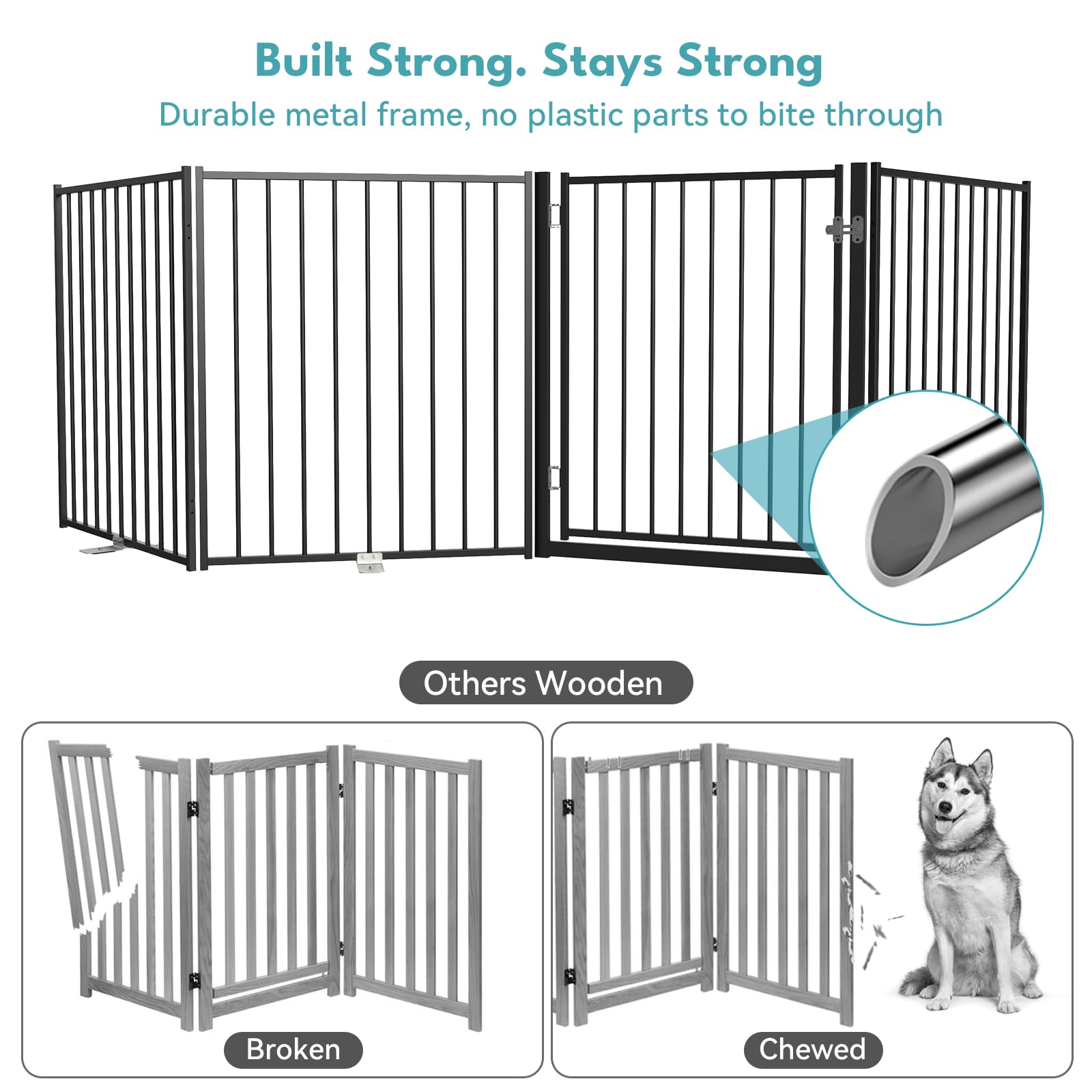 No Pawblems suitable for indoor and outdoor use on stairs, hallways, decks.